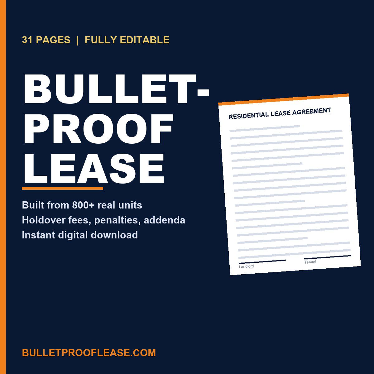 BulletProof Lease cover